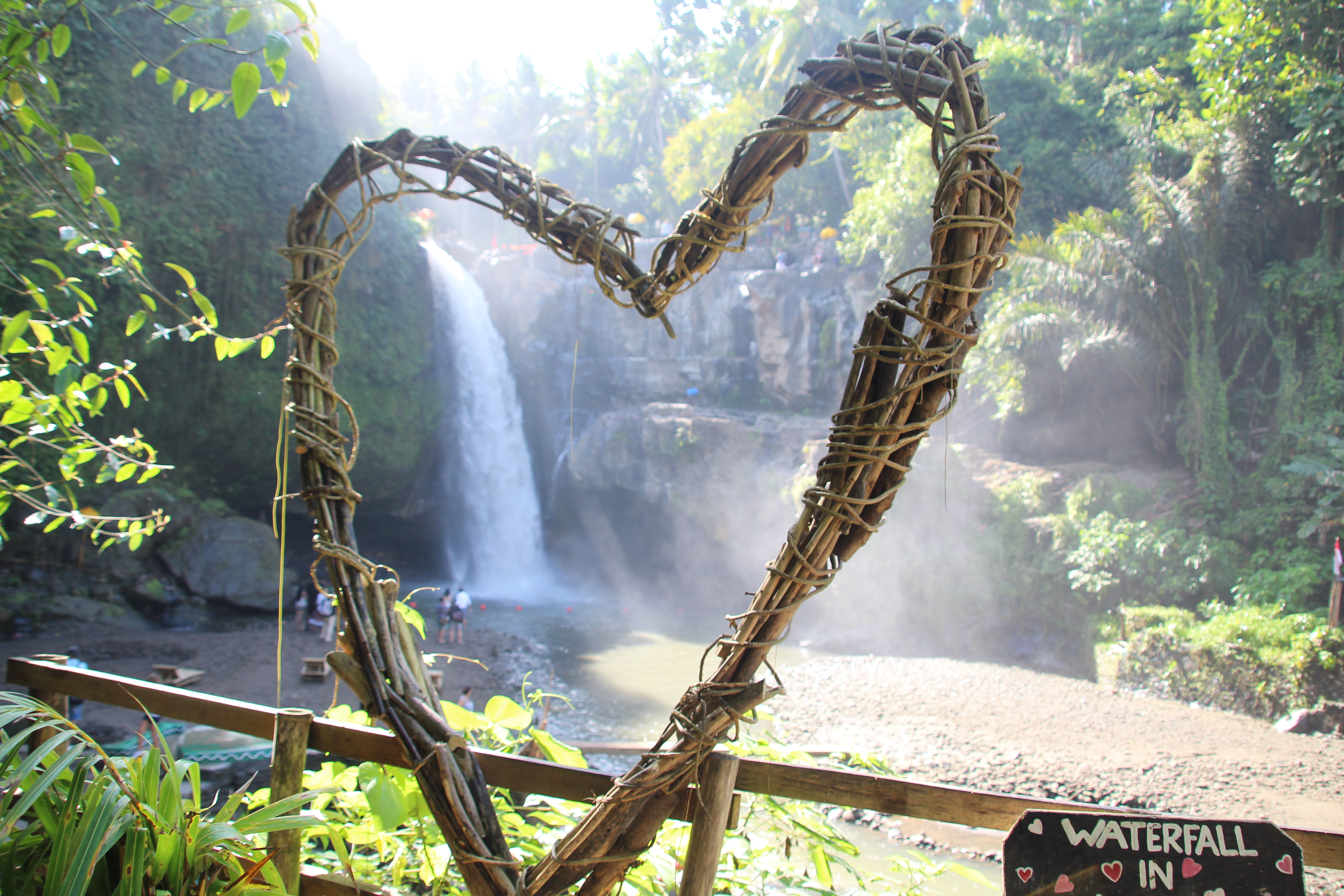 Viaje a Bali cascada