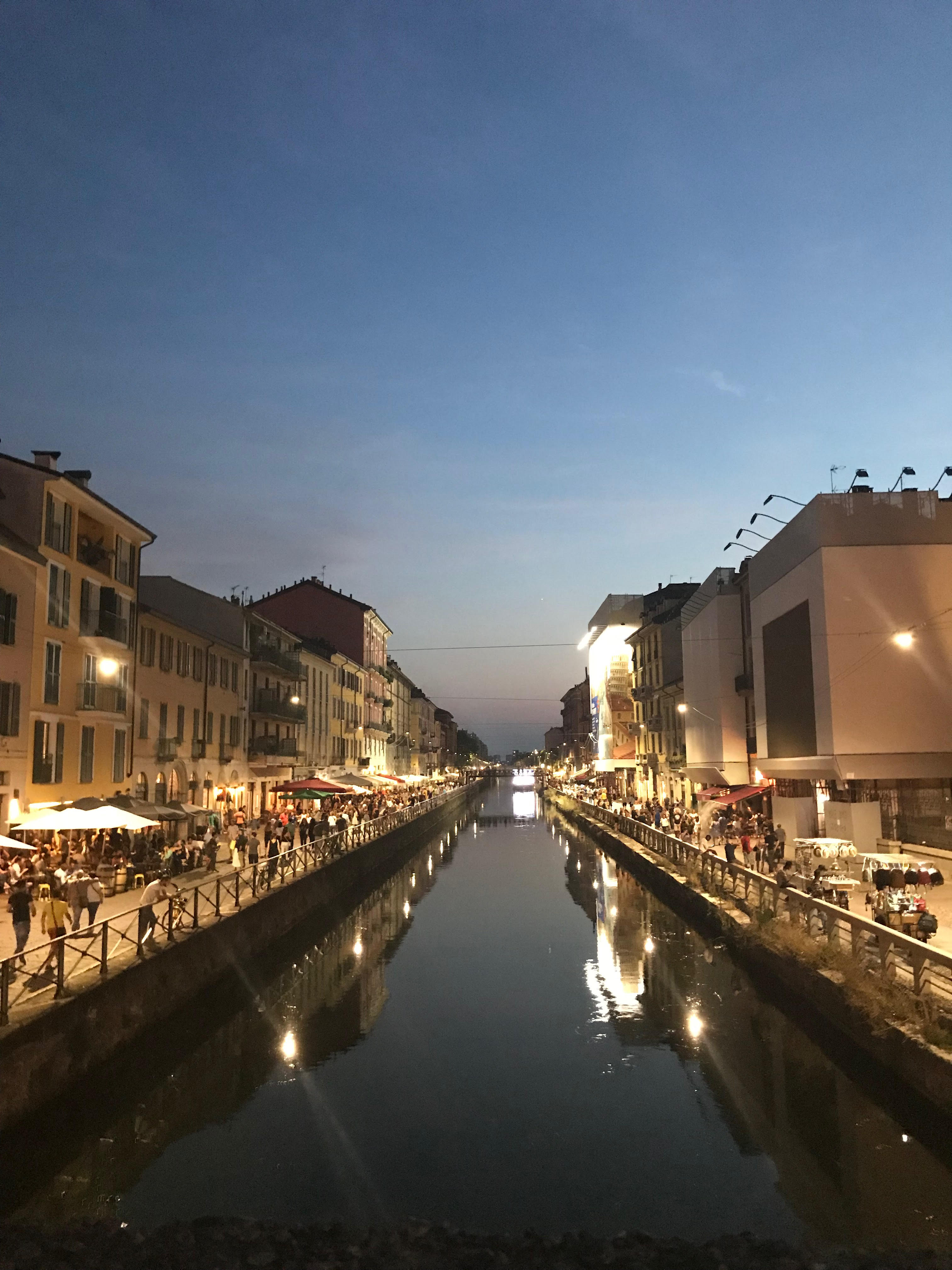 viaje a Milán Navigli
