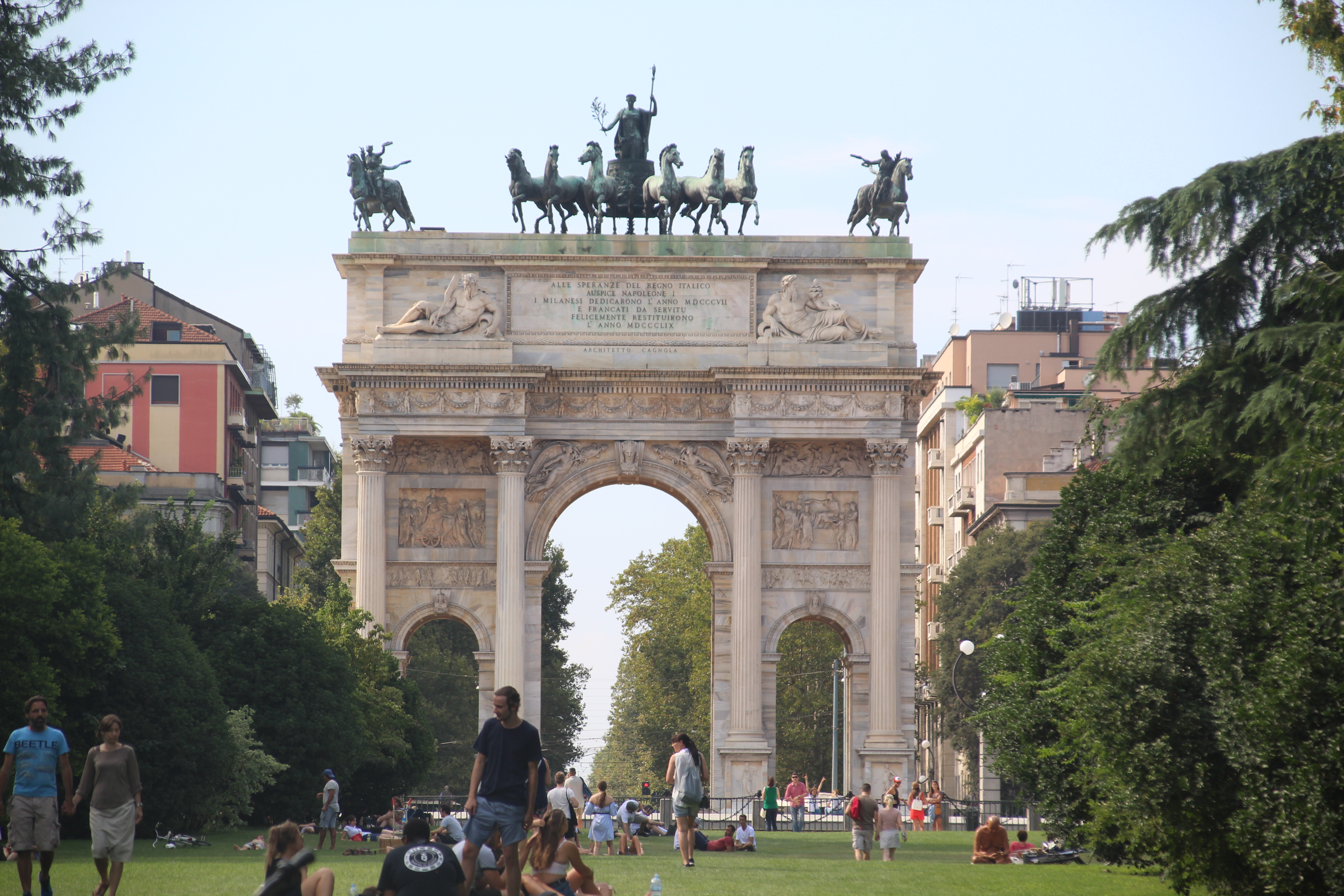 Viaje a Milán parque simpione