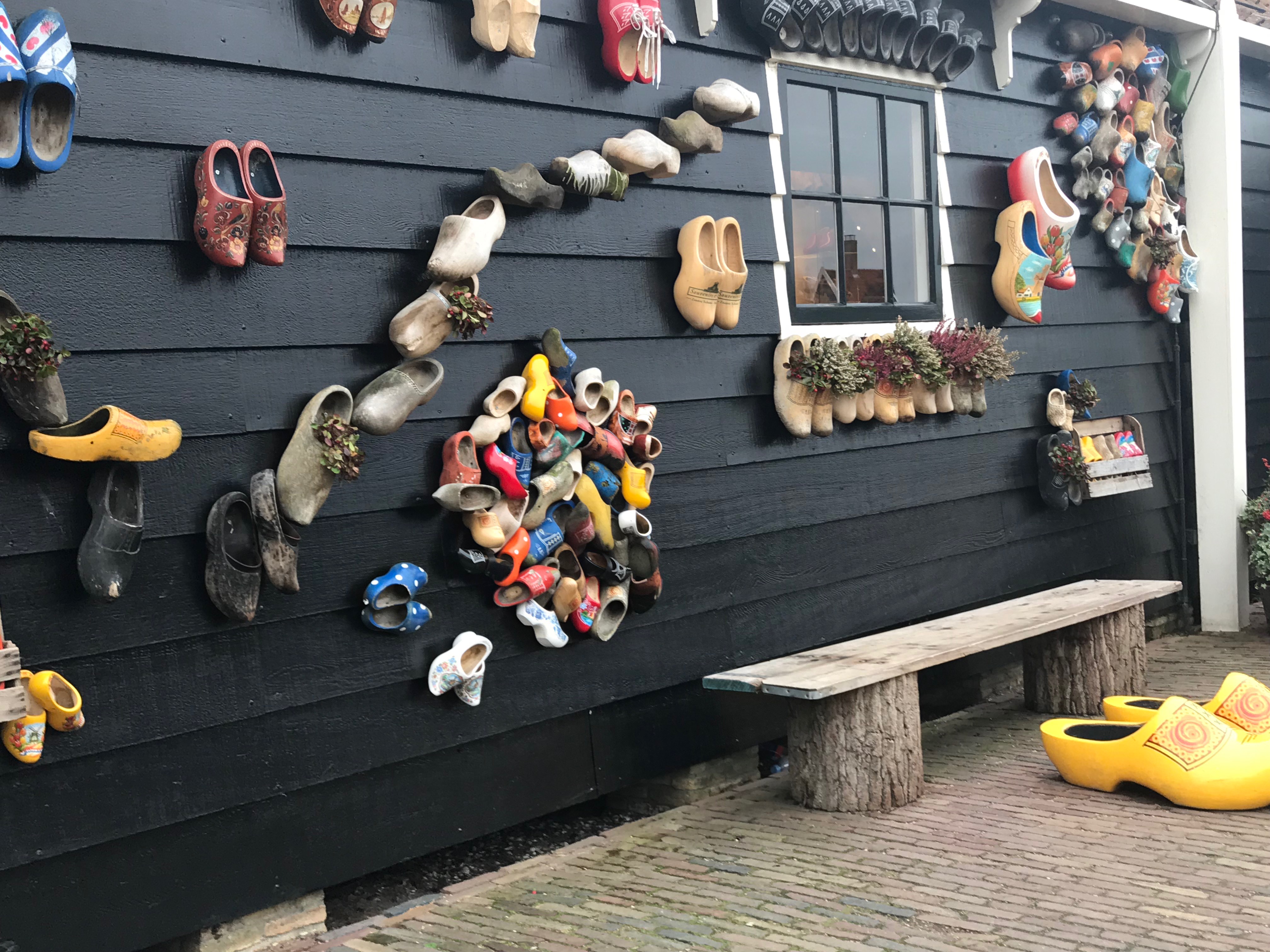Viaje a Ámsterdam Zaanse Schans zuecos