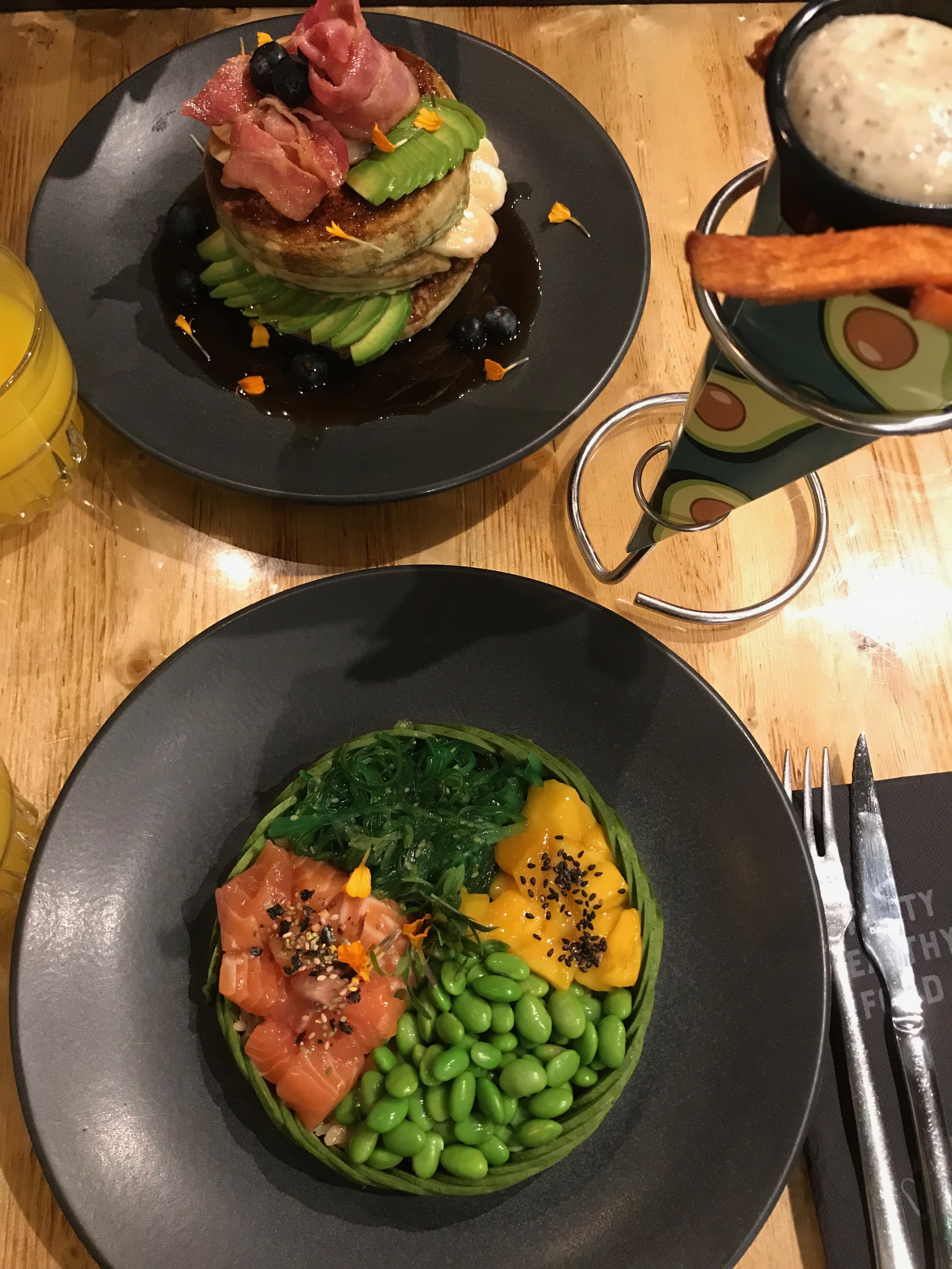 viaje a Amsterdam restaurante aguacate