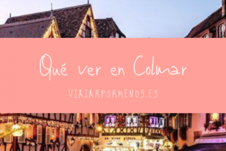 Qué ver en Colmar