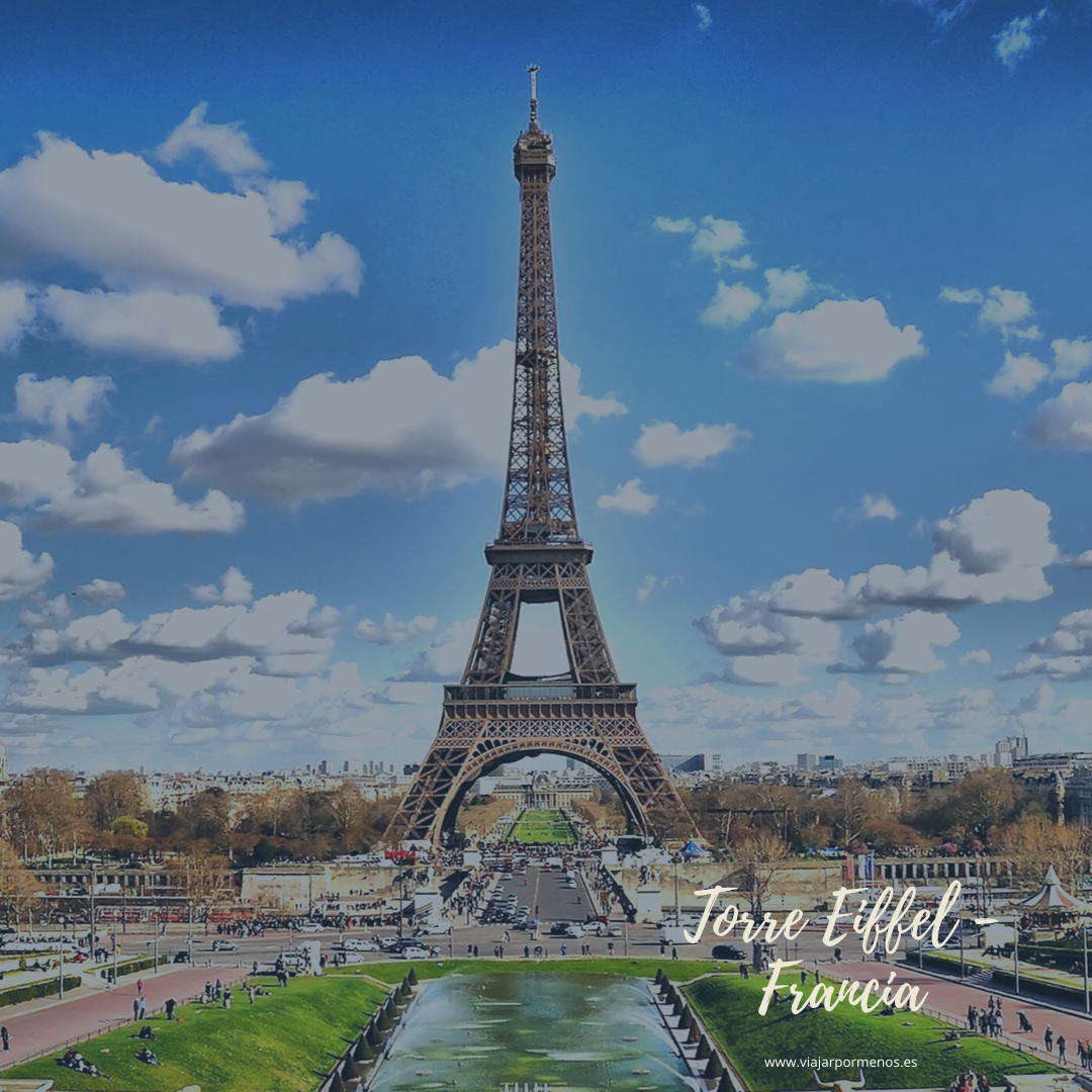 Viajar sin salir de casa Torre Eiffel