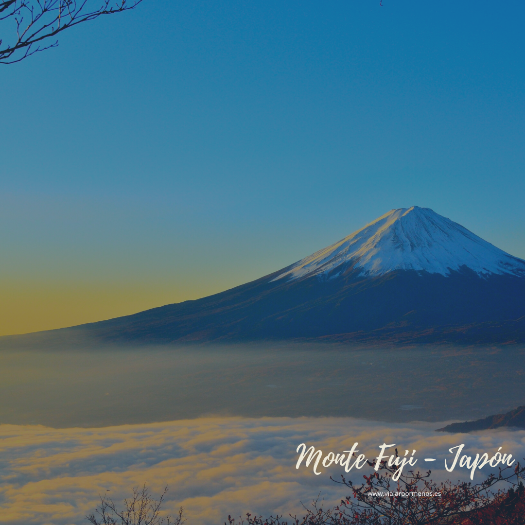 Viajar sin salir de casa Monte Fuji