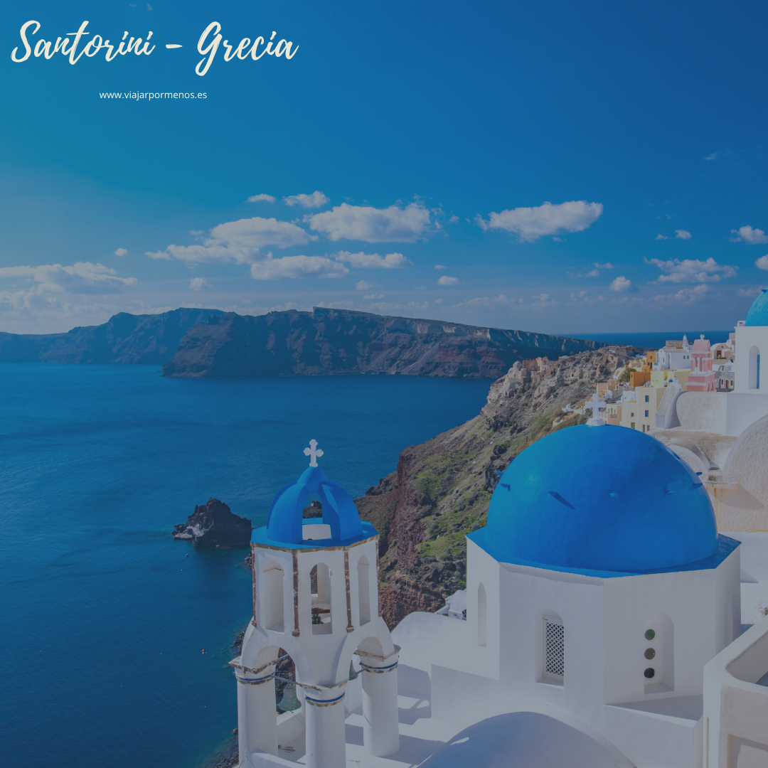 Las 10 islas más bonitas del mundo Santorini