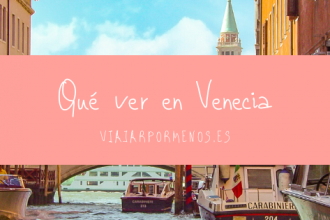 Qué ver en Venecia