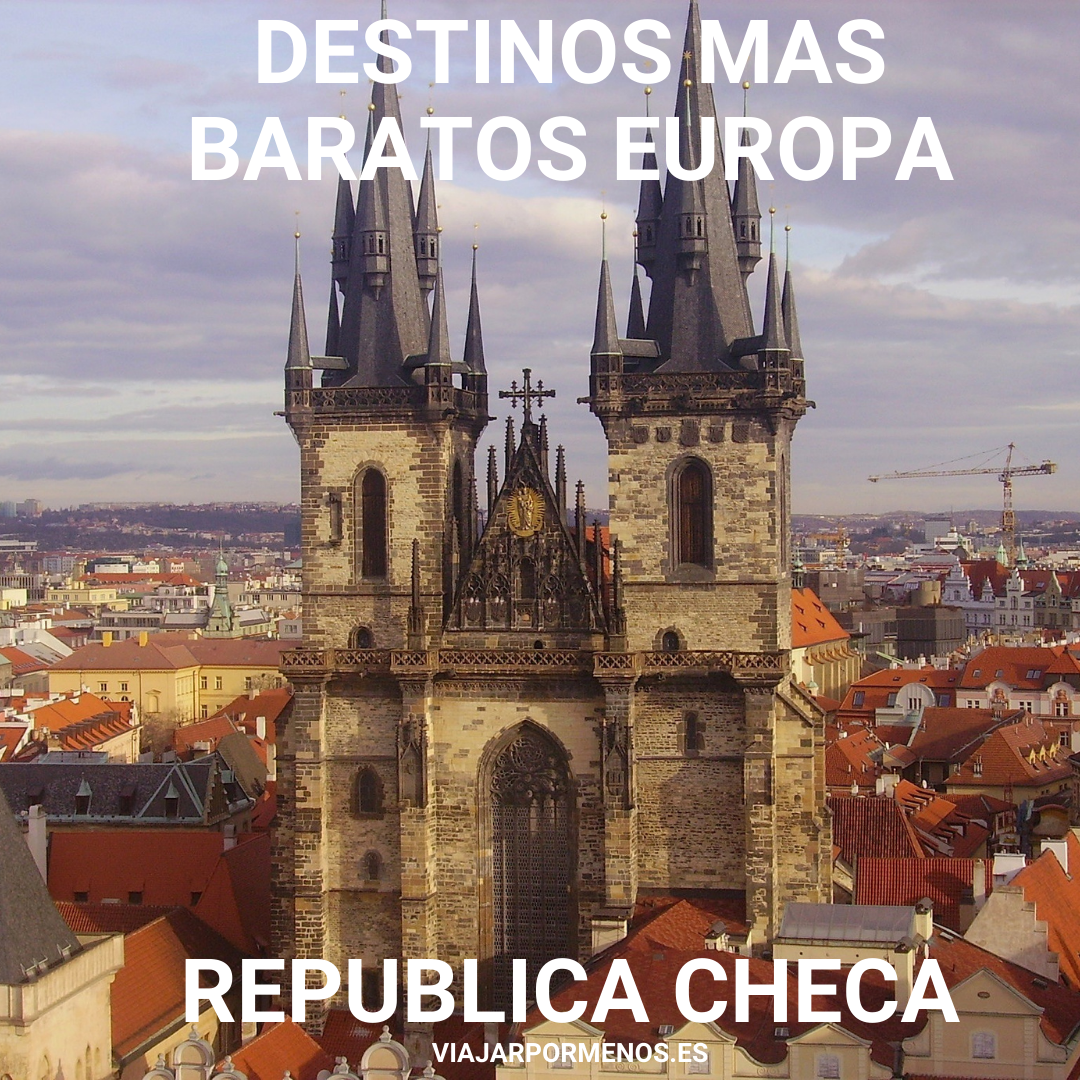 Los destinos más baratos de Europa República Checa