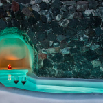 Las mejores villas de Santorini piscina cueva