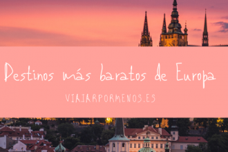 Los destinos más baratos de Europa